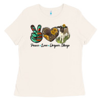 Bone Peace Love Dorper Sheep Ladies Tee - LillyAllenDesigns