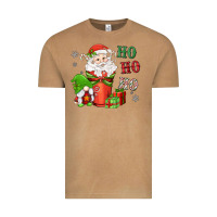 Ho Ho Ho Gnome Santa Coffee Cup Vintage Tee | Teevron