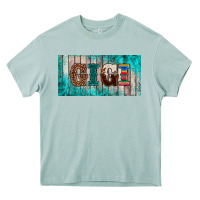 Arona western turquoise gigi license plate Heavy Core Tee - BarkalooDesign