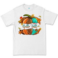 White pumpkin hello fall Premium Tee - NancyCooperArtShop