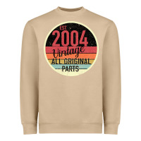 15th Birthday Gift Vintage 2004 Heavyweight Sweatshirt | Teevron