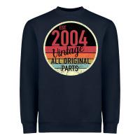 Navy 15th Birthday gift Vintage 2004 Heavyweight Sweatshirt - Bettercallsaul