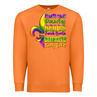 Carrot mardi gras parades beads Premium Sweatshirt - FaDigitalArtStudio