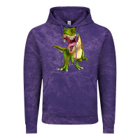 Cloud Purple T-rex Vintage Hoodie - MaliasSmallBusiness