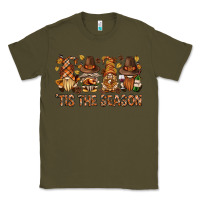 Army Green 'tis the season gnomies bbs Classic Tee - BundleAndBundleShop