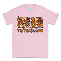 Bubblegum Pink 'tis the season gnomies bbs Classic Tee - BundleAndBundleShop