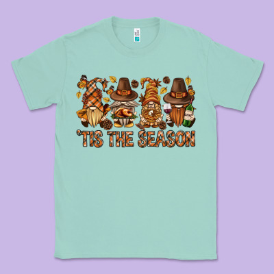 'tis The Season Gnomies Bbs Classic Tee Designed By Bundleandbundleshop