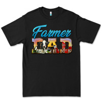 Black Western Farmer Dad Premium Tee - LillyAllenDesigns