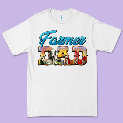 Western Farmer Dad Premium Tee Designed By Lillyallendesigns