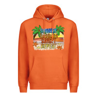 Carrot sunrise sunburn sunset repeat2 Premium Hoodie - JahusDesignShop