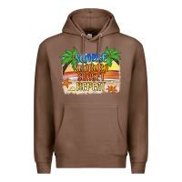 Chestnut sunrise sunburn sunset repeat2 Premium Hoodie - JahusDesignShop