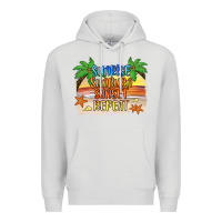 Dove Grey sunrise sunburn sunset repeat2 Premium Hoodie - JahusDesignShop