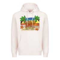 Pale Pink sunrise sunburn sunset repeat2 Premium Hoodie - JahusDesignShop