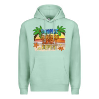 Seafoam sunrise sunburn sunset repeat2 Premium Hoodie - JahusDesignShop