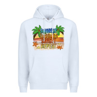White sunrise sunburn sunset repeat2 Premium Hoodie - JahusDesignShop