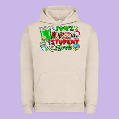 100 Nursing Student Tears Urban Hoodie Designed By Cowhidedigitalart