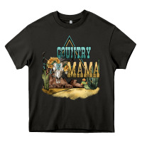 Asphalt country mama Heavy Core Tee - NancyCooperArtShop
