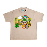 French Oak St. Patrick's Love Nurse Urban Heavy Tee - BundleAndBundleShop