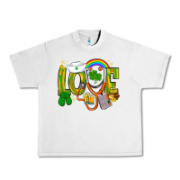 Lunar Rock St. Patrick's Love Nurse Urban Heavy Tee - BundleAndBundleShop