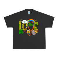 Pigment Black St. Patrick's Love Nurse Urban Heavy Tee - BundleAndBundleShop
