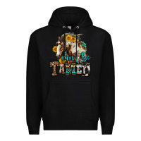 Black can't be tamed horse Premium Hoodie - OliviaCreatesArt