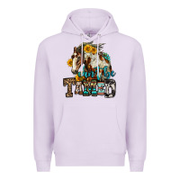 Lilac can't be tamed horse Premium Hoodie - OliviaCreatesArt