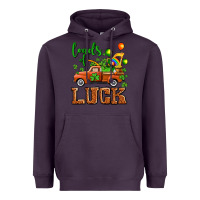 Plum St. Patrick's Day loads of truck Heavyweight Hoodie - OliviaCreatesArt