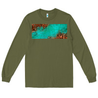 Army Green tooled leather turquoise glitter 11oz mug Long Sleeve Tee - Jasminsmagicworld