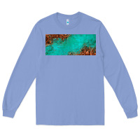 Colony Blue tooled leather turquoise glitter 11oz mug Long Sleeve Tee - Jasminsmagicworld