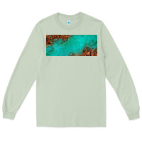 Matcha tooled leather turquoise glitter 11oz mug Long Sleeve Tee - Jasminsmagicworld