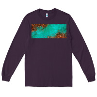 Plum tooled leather turquoise glitter 11oz mug Long Sleeve Tee - Jasminsmagicworld