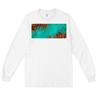 White tooled leather turquoise glitter 11oz mug Long Sleeve Tee - Jasminsmagicworld