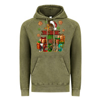 Vintage Olive The real gift is Jesus Vintage Hoodie - NancyCooperArtShop