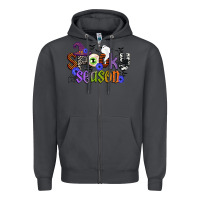 Smoke spooky season Zipper Hoodie - CowGirlArtShop