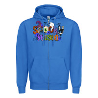 True Royal spooky season Zipper Hoodie - CowGirlArtShop