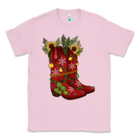Bubblegum Pink Christmas boots Classic Tee - JahusDesignShop