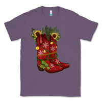 Lavender Christmas boots Classic Tee - JahusDesignShop