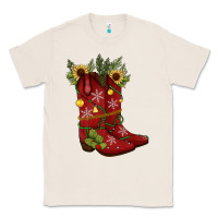 Natural Christmas boots Classic Tee - JahusDesignShop