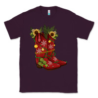 Plum Christmas boots Classic Tee - JahusDesignShop