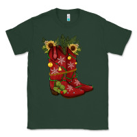 Sports Green Christmas boots Classic Tee - JahusDesignShop