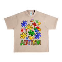 French Oak autism Urban Heavy Tee - JahusDesignShop
