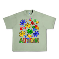 Oil Green autism Urban Heavy Tee - JahusDesignShop