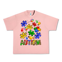 Salmon autism Urban Heavy Tee - JahusDesignShop