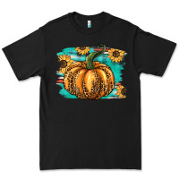 Black pumpkin western Premium Tee - BarkalooDesign
