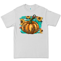 Dove Grey pumpkin western Premium Tee - BarkalooDesign