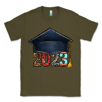 Army Green 2023 graduation hat bbs Classic Tee - BundleAndBundleShop