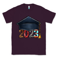 Plum 2023 graduation hat bbs Classic Tee - BundleAndBundleShop