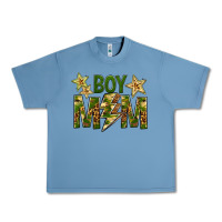 Pebble Blue Boy Mom Urban Heavy Tee - BundleAndBundleShop