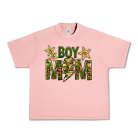 Salmon Boy Mom Urban Heavy Tee - BundleAndBundleShop