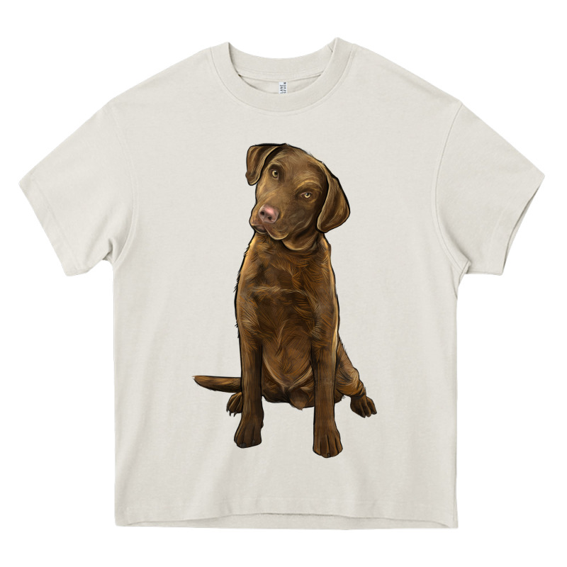 Chesapeake Bay Retriever Heavy Core Tee by LillyAllenDesigns | Teevron